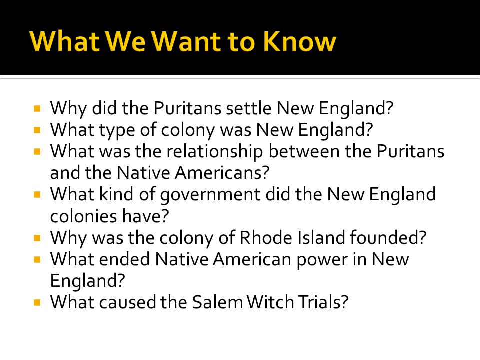 What Type of Government Did the New England Colonies Have?
